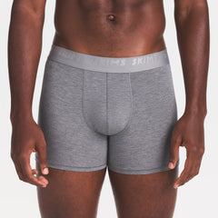 SKIMS STRETCH MENS 3" BOXER BRIEF 3-PACK | IRIS HEATHER MULTI