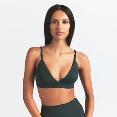 NikeSKIMS SHINE TRIANGLE BRA | DARK TEAL