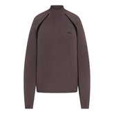NikeSKIMS STRETCH KNIT LONG SLEEVE HALF ZIP | RESIN