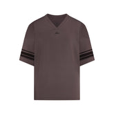 NikeSKIMS STRETCH KNIT OVERSIZED V-NECK TOP | RESIN
