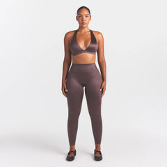 NikeSKIMS SATIN SHINE BONDED WAIST 26" LEGGING | RESIN
