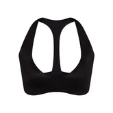 NikeSKIMS SATIN SHINE PLUNGE T-BACK BRA | OBSIDIAN