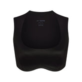 NikeSKIMS SATIN SHINE WIDE SCOOP BRA | OBSIDIAN