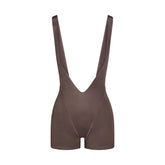 NikeSKIMS SATIN SHINE SUSPENDER 2.5" ONE PIECE | RESIN