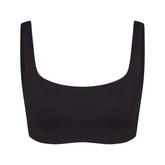 NikeSKIMS MATTE SCOOP NECK BRA | OBSIDIAN