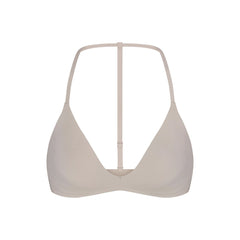 NikeSKIMS STUDIO STRETCH T-BACK TRIANGLE BRA | LINEN