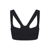 NikeSKIMS STUDIO STRETCH RACERBACK BRA | OBSIDIAN