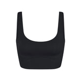 NikeSKIMS MATTE LONGLINE CORSET BRA | OBSIDIAN