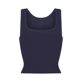 COTTON RIB TANK | NAVY