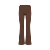 NikeSKIMS MATTE SLIM FLARE LEGGING | DARK SEPIA