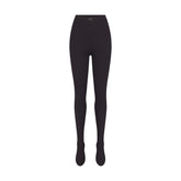 NikeSKIMS MATTE FOOTSIE GRIP LEGGING | OBSIDIAN
