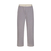 COTTON POPLIN MENS LOGO BAND SLEEP PANT | FULL MOON CHECK