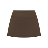 NikeSKIMS MATTE SKORT | DARK SEPIA