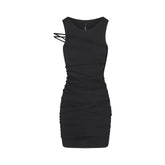 VETTESE X SKIMS SMOOTH LAYERS TANK DRESS | ONYX