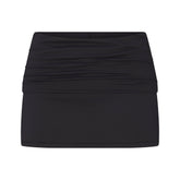 NikeSKIMS AIRY DRI-FIT™ FOLDOVER SKORT | OBSIDIAN