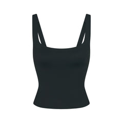 NikeSKIMS MATTE SQUARE NECK TANK | DARK TEAL