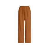 COTTON JERSEY WIDE LEG PANT | CHAI