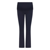 COTTON JERSEY MATERNITY FOLDOVER PANT | NAVY