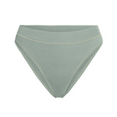 COTTON JERSEY CHEEKY TANGA | MINERAL