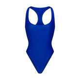 ICONIC SWIM RACERBACK ONE PIECE | COBALT