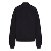 NikeSKIMS MATTE TRICOT OVERSIZED TRACK JACKET | OBSIDIAN