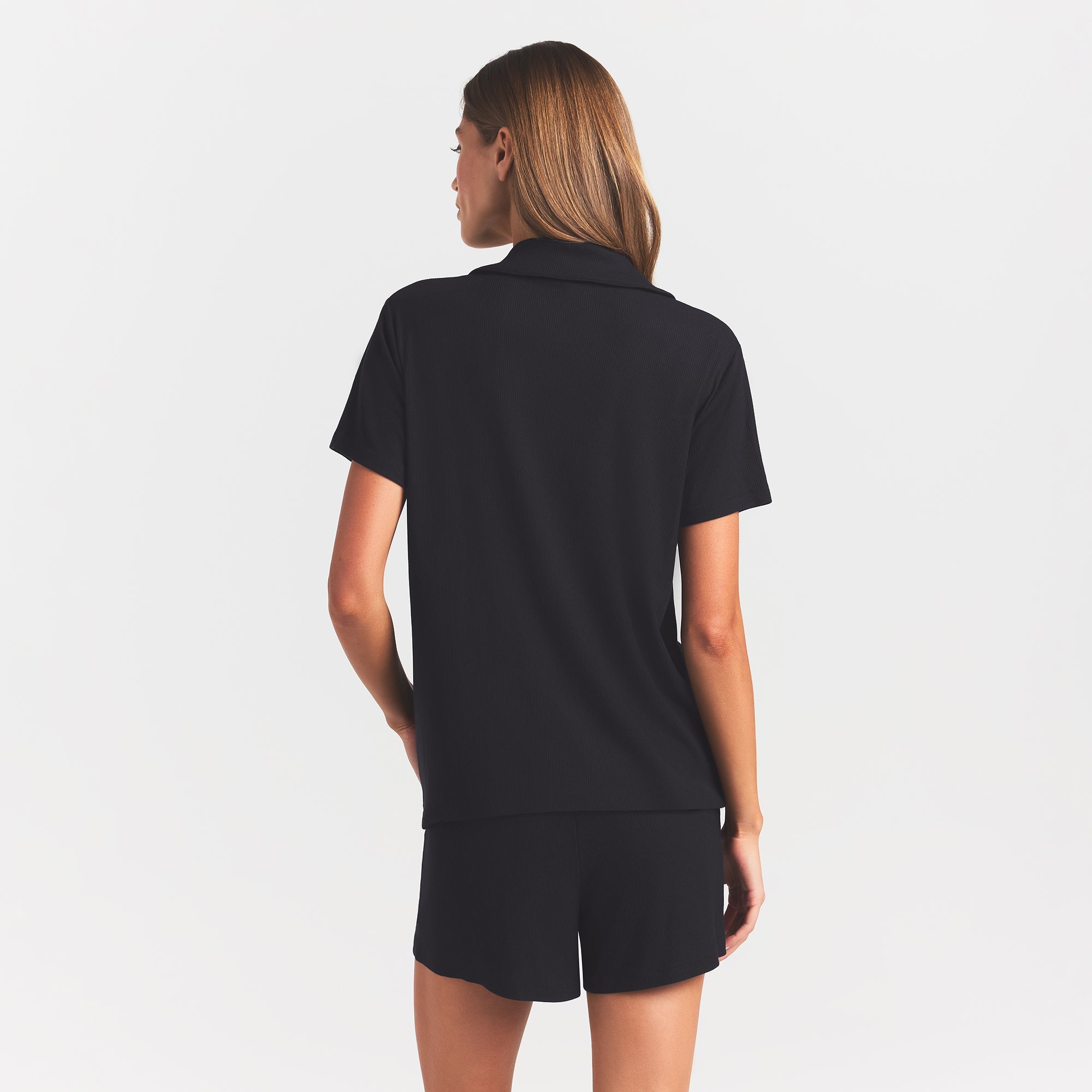 SOFT LOUNGE SHORT SLEEP SET | ONYX