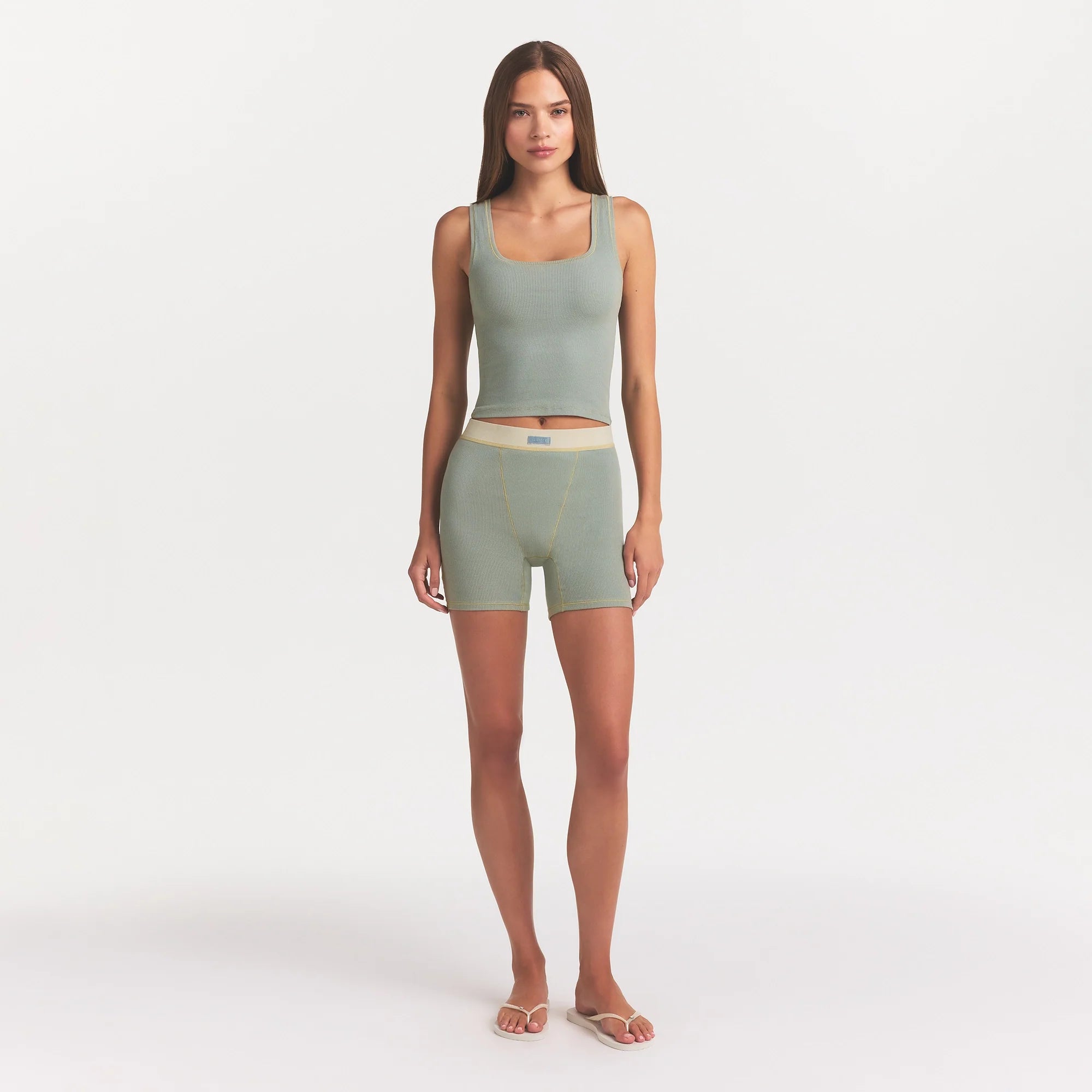 COTTON RIB TANK | MINERAL