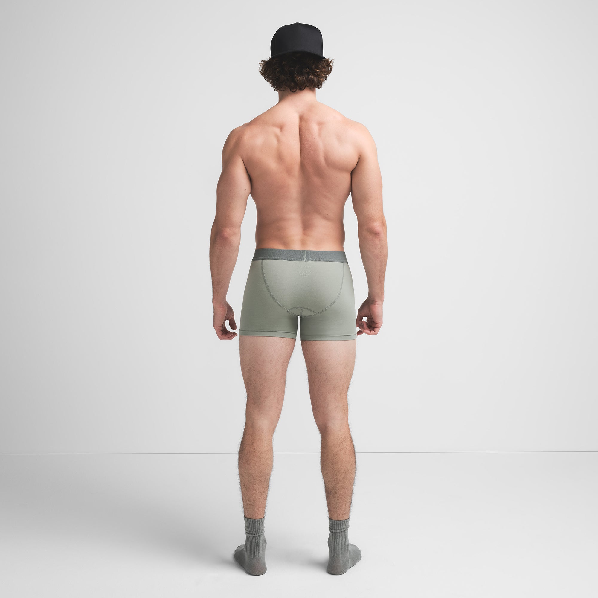 SKIMS COTTON MENS 3" BOXER BRIEF 3-PACK | STONE MULTI