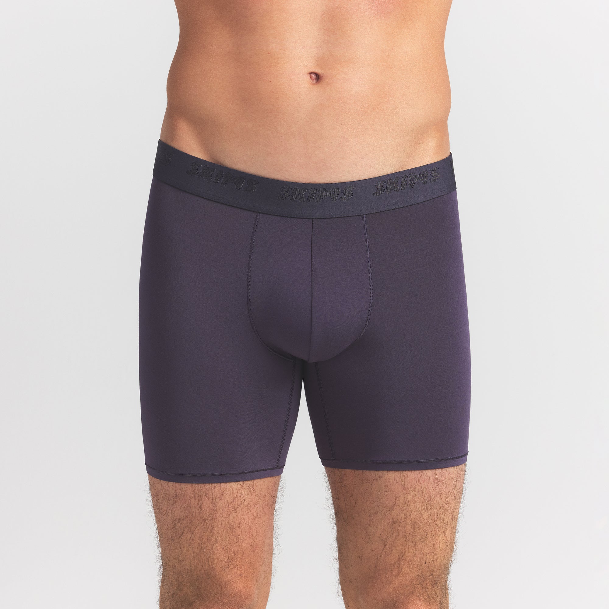 SKIMS STRETCH MENS 5" BOXER BRIEF 5-PACK | RAVEN CURRANT MULTI