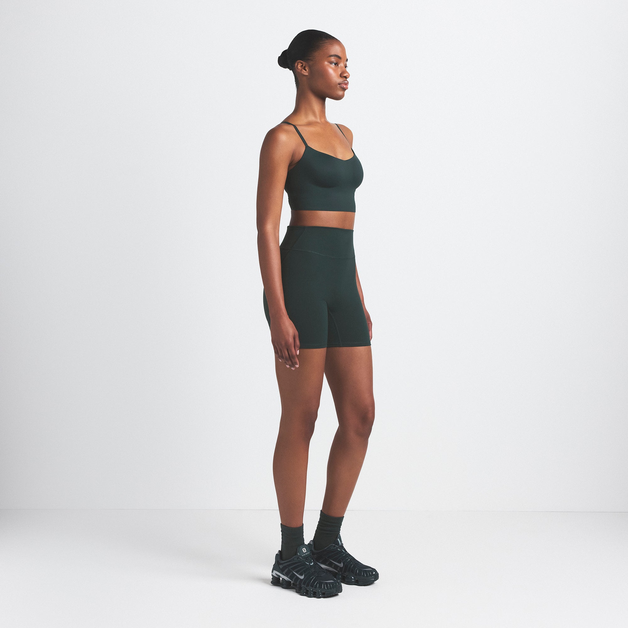 NikeSKIMS MATTE 5" BIKER SHORT | DARK TEAL