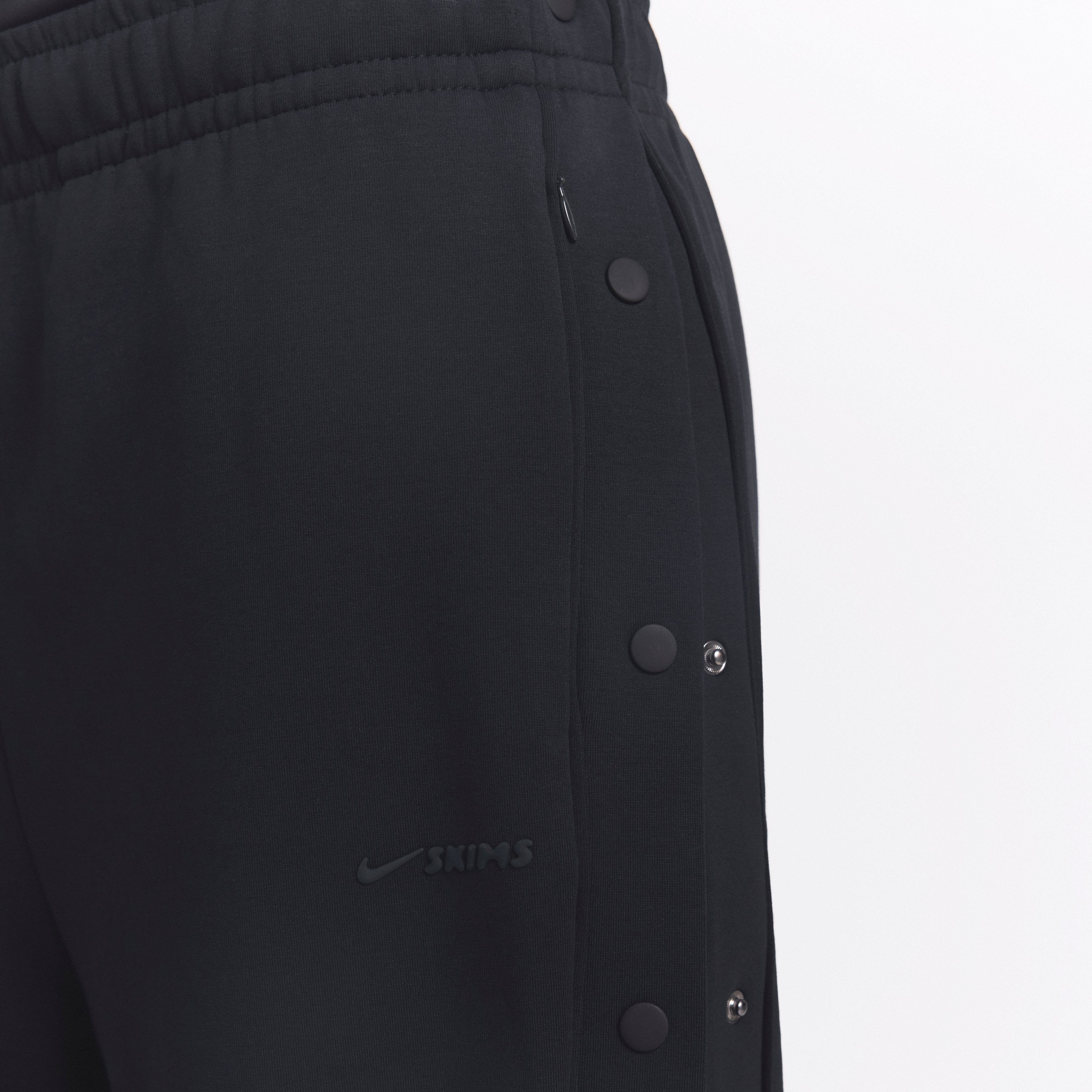 NikeSKIMS MATTE TRICOT SIDE SNAPS PANT | OBSIDIAN