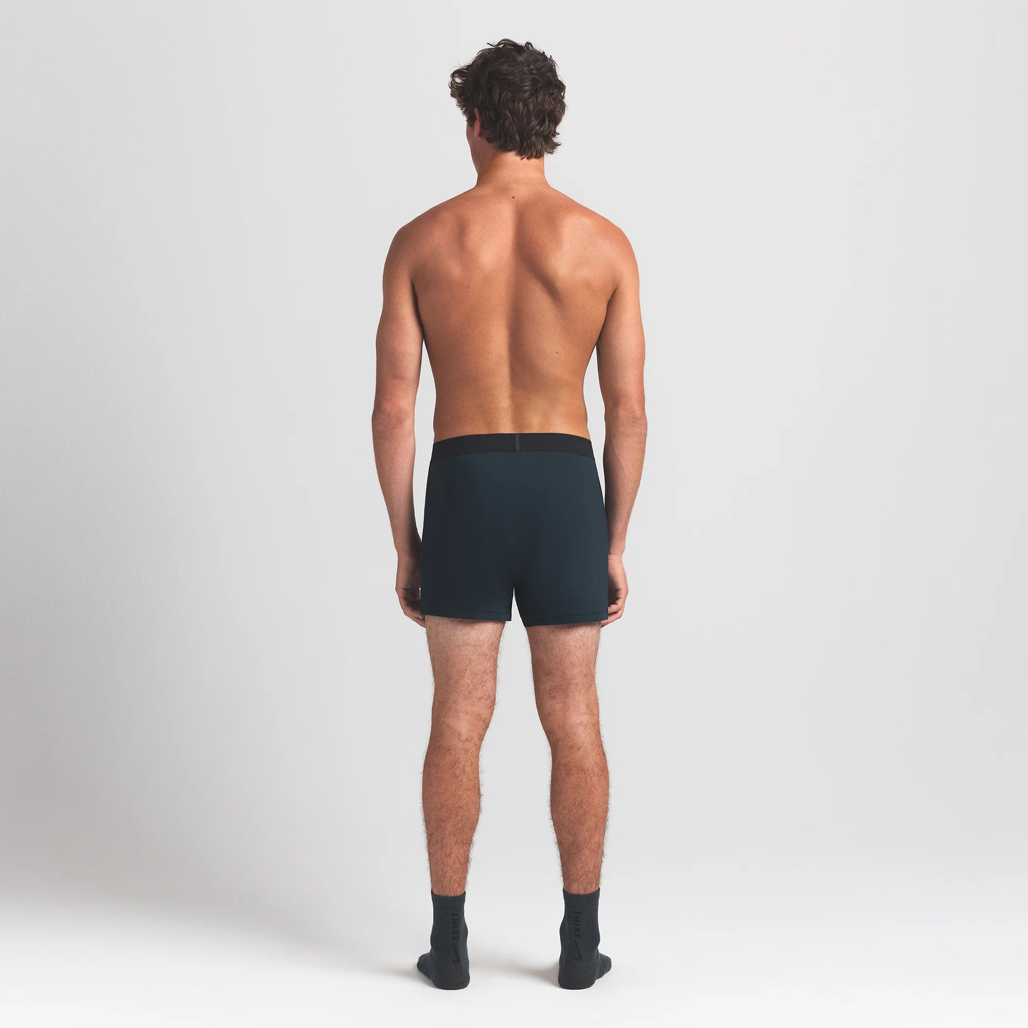 SKIMS COTTON MENS KNIT BOXER | VERDANT