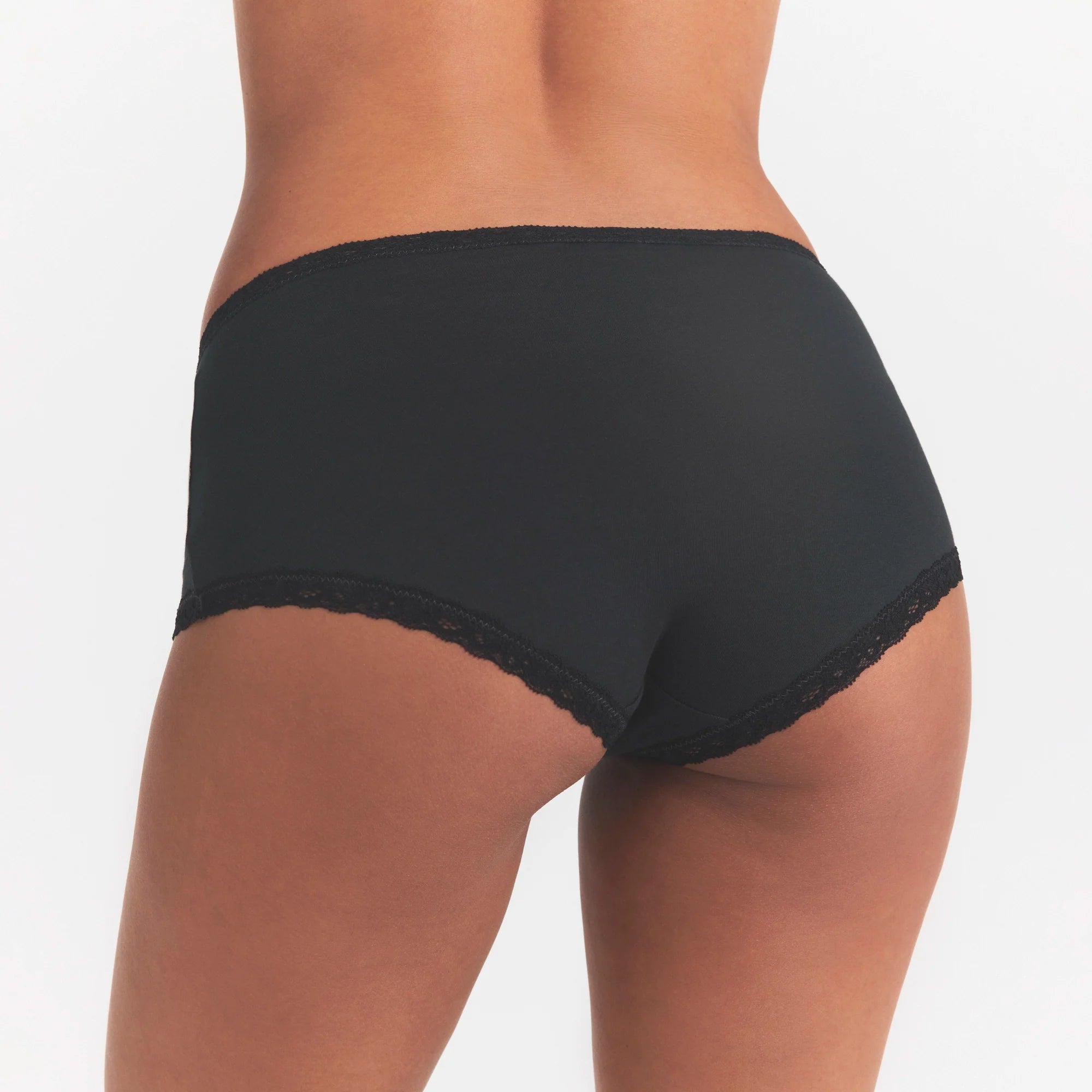 LIGHTWEIGHT COTTON LACE BOY SHORT | SOOT