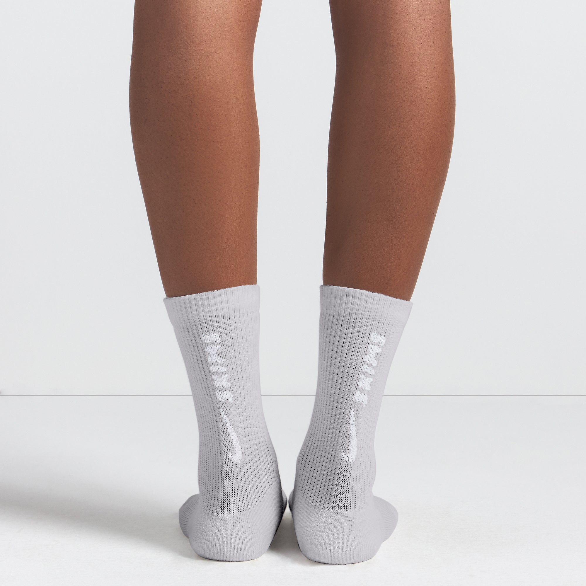 NikeSKIMS ACCESSORIES DRI-FIT™ CREW SOCK 3-PACK | HEATHER GREY MULTI