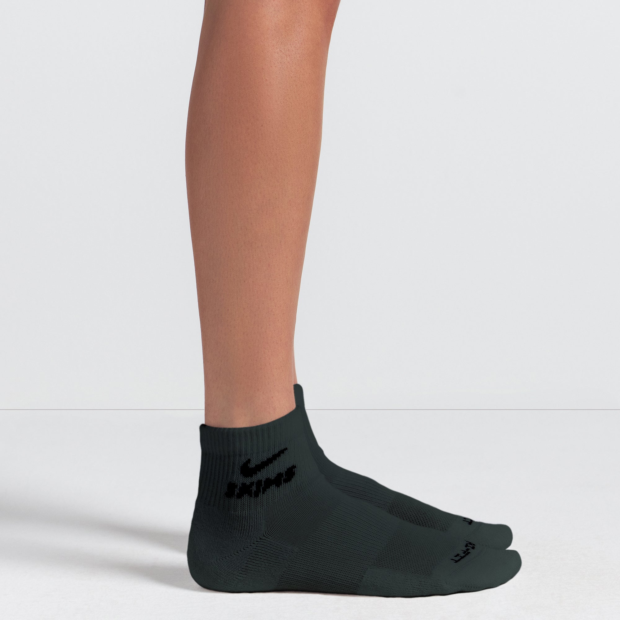 NikeSKIMS ACCESSORIES DRI-FIT™ QUARTER CREW SOCK 3-PACK | DARK TEAL MULTI