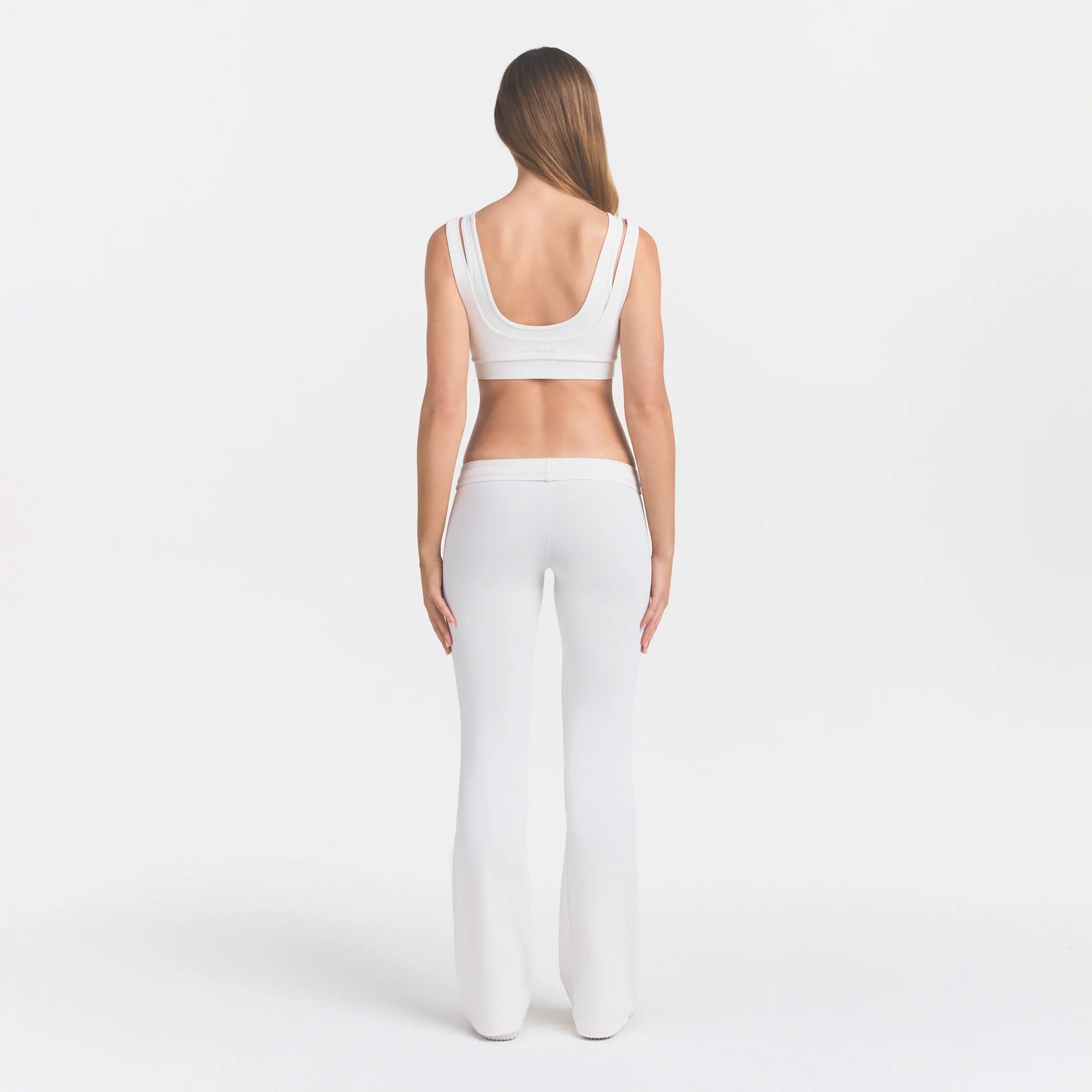 NikeSKIMS AIRY DRI-FIT™ LOW RISE MINI FLARE PANT | IVORY