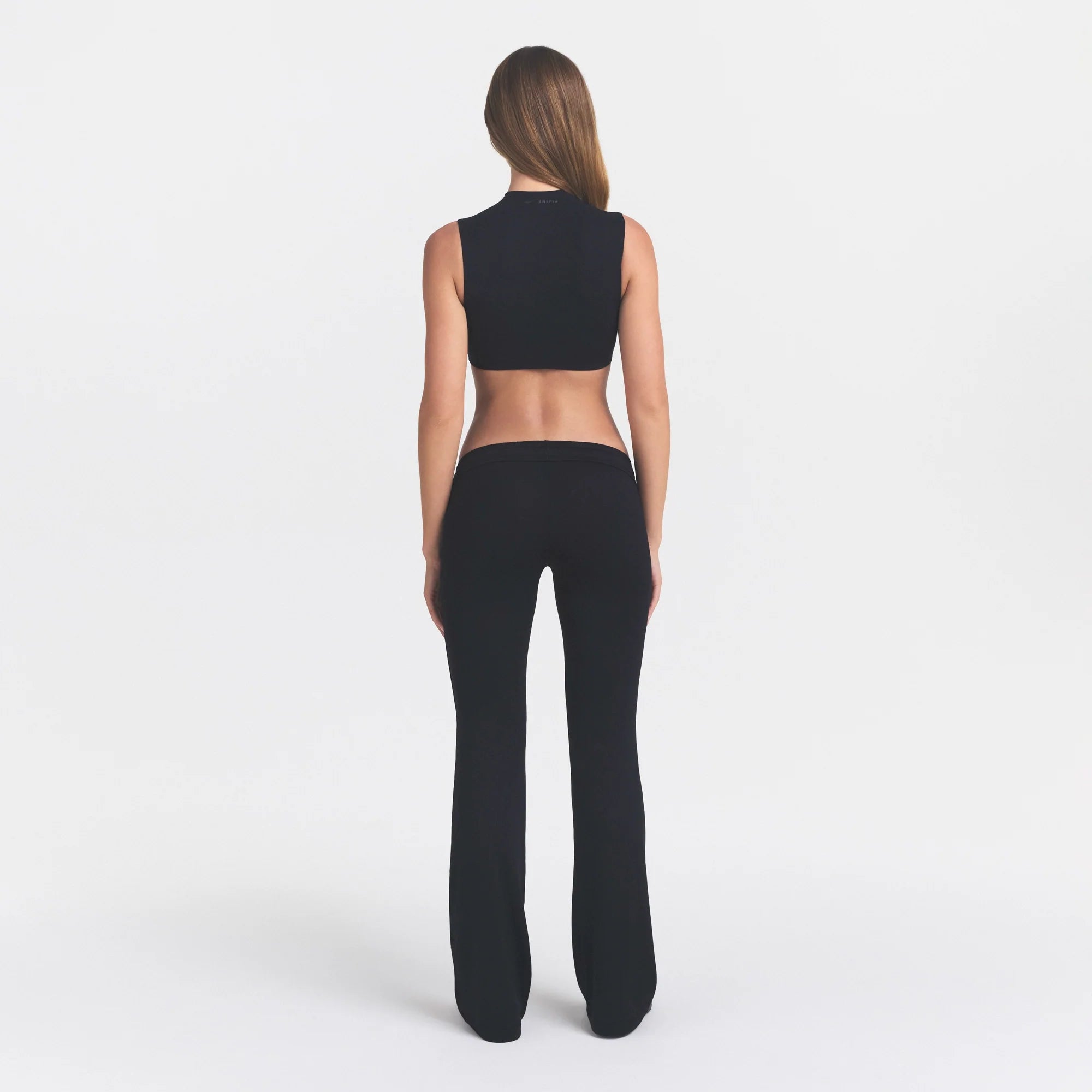 NikeSKIMS AIRY DRI-FIT™ LOW RISE MINI FLARE PANT | OBSIDIAN