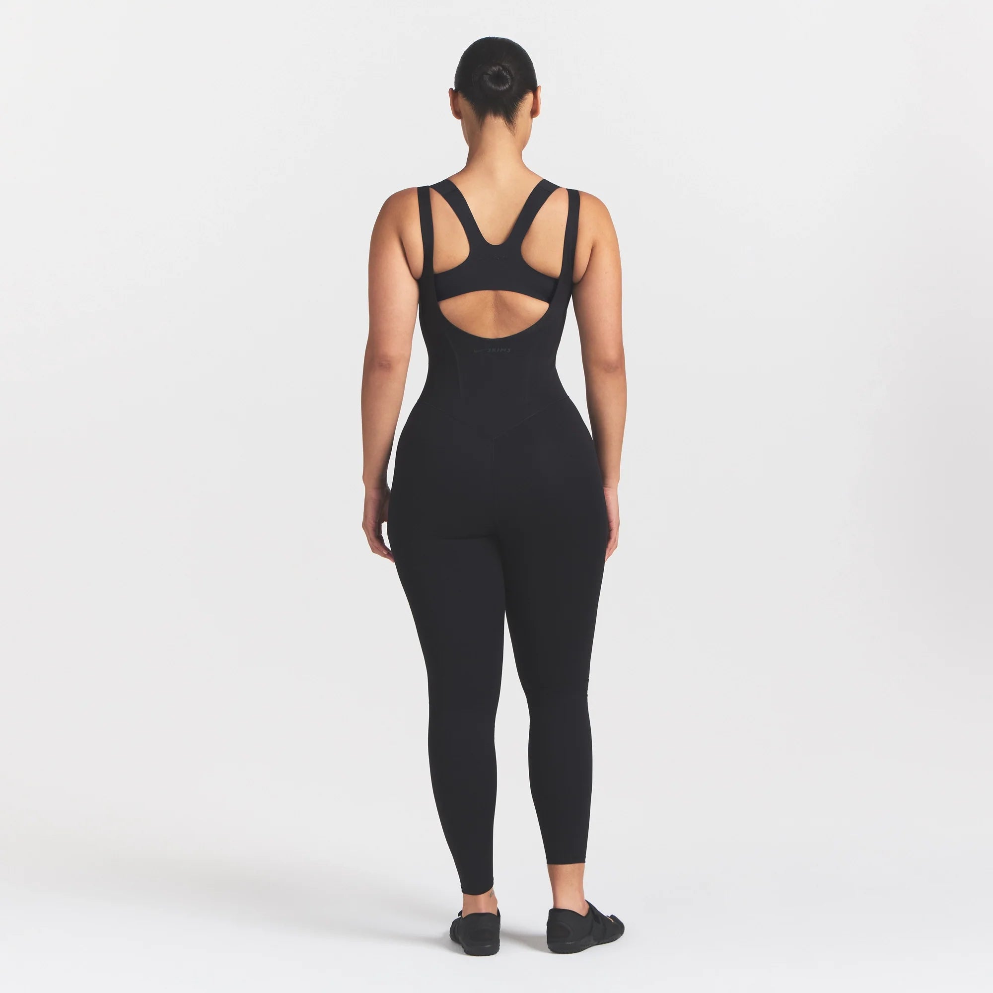 NikeSKIMS MATTE CORSET 29" ONE PIECE | OBSIDIAN