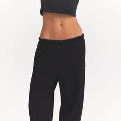 COTTON FLEECE CLASSIC JOGGER | ONYX