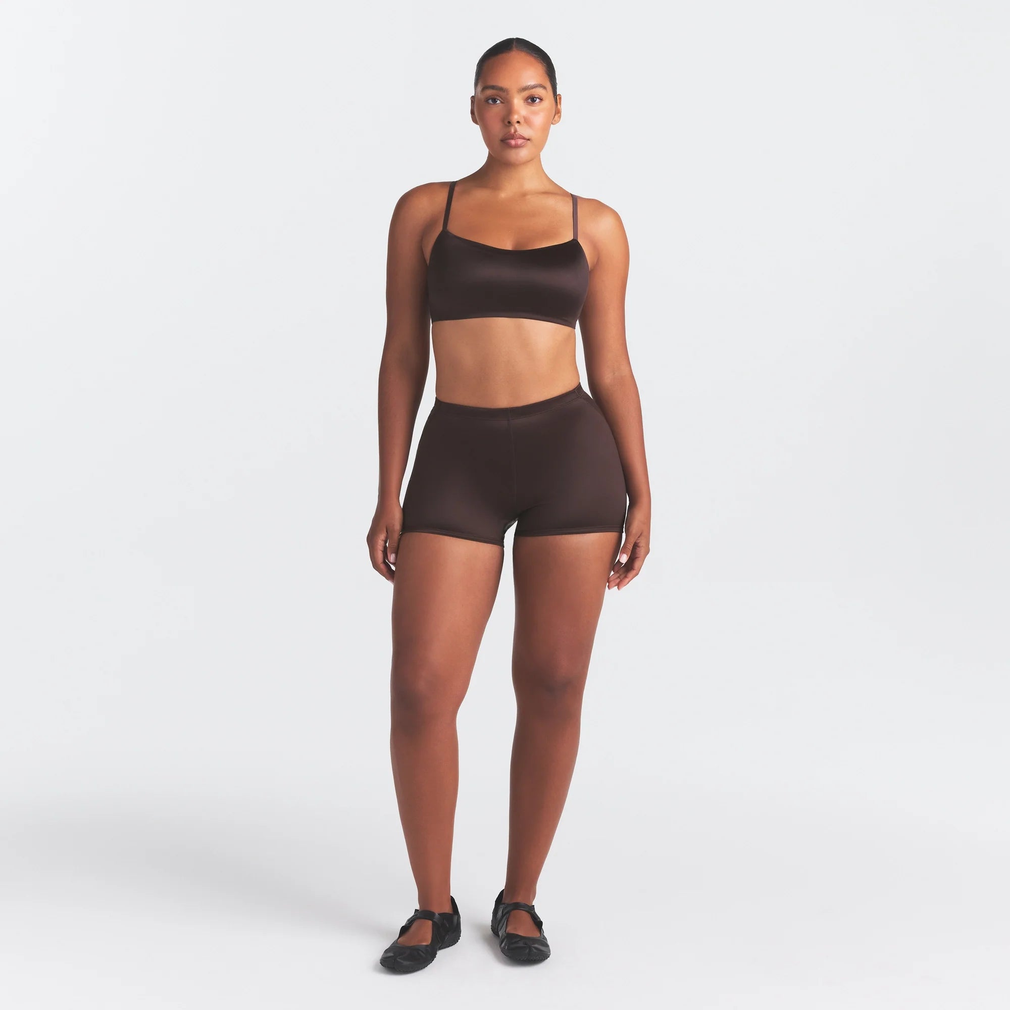 NikeSKIMS SATIN SHINE SCOOP CAMI BRA | PHOENIX
