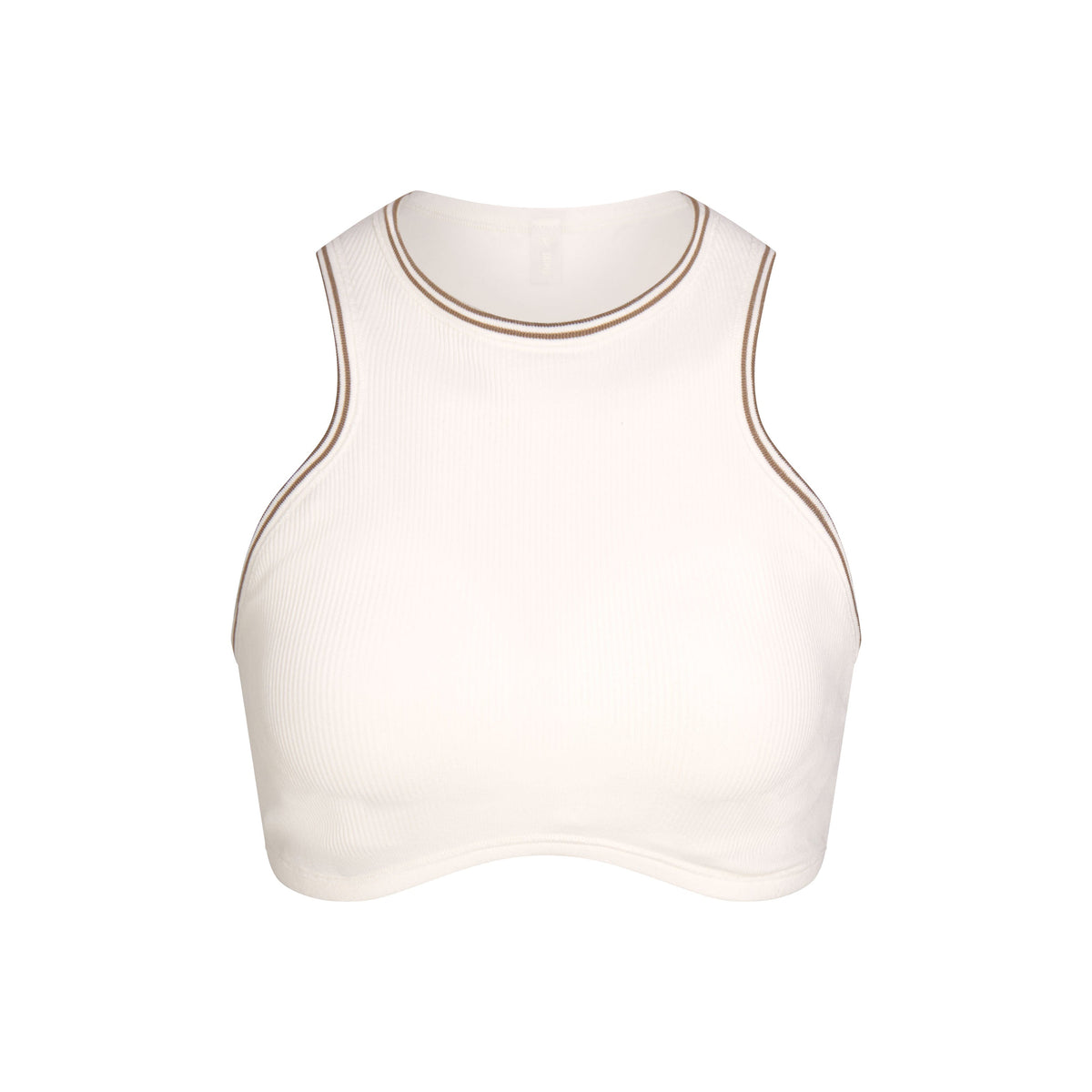 NikeSKIMS RIBBED SEAMLESS RACER FRONT BRA | IVORY