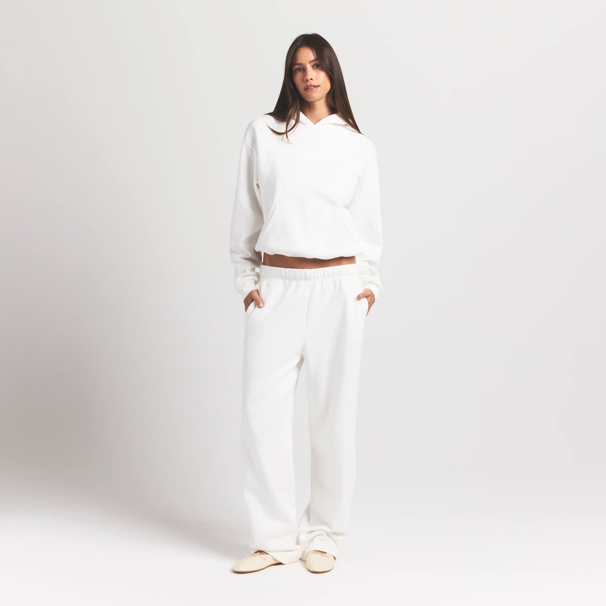 COTTON FLEECE CLASSIC HOODIE | MARBLE