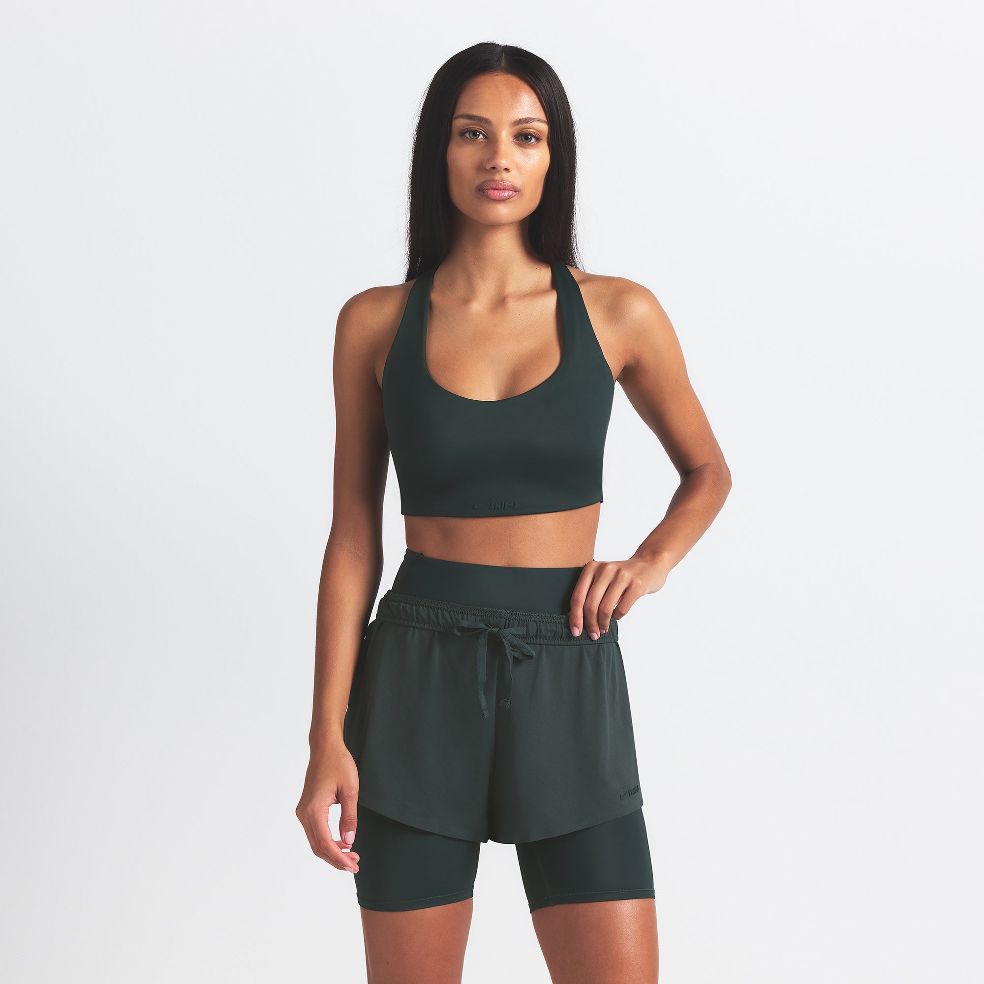 NikeSKIMS AIRY MINI SHORT | DARK TEAL