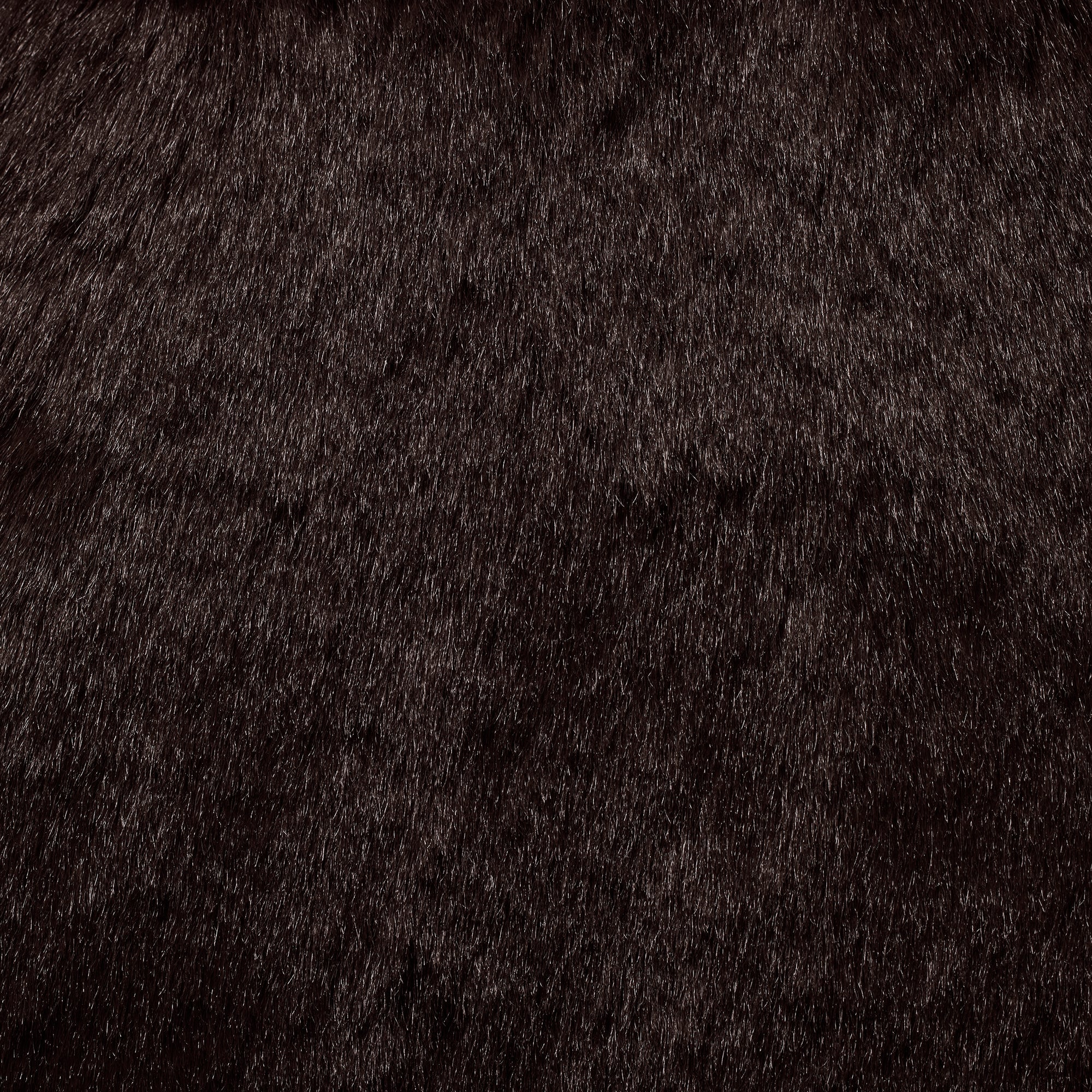 FAUX FUR JUMBO TOTE | ESPRESSO