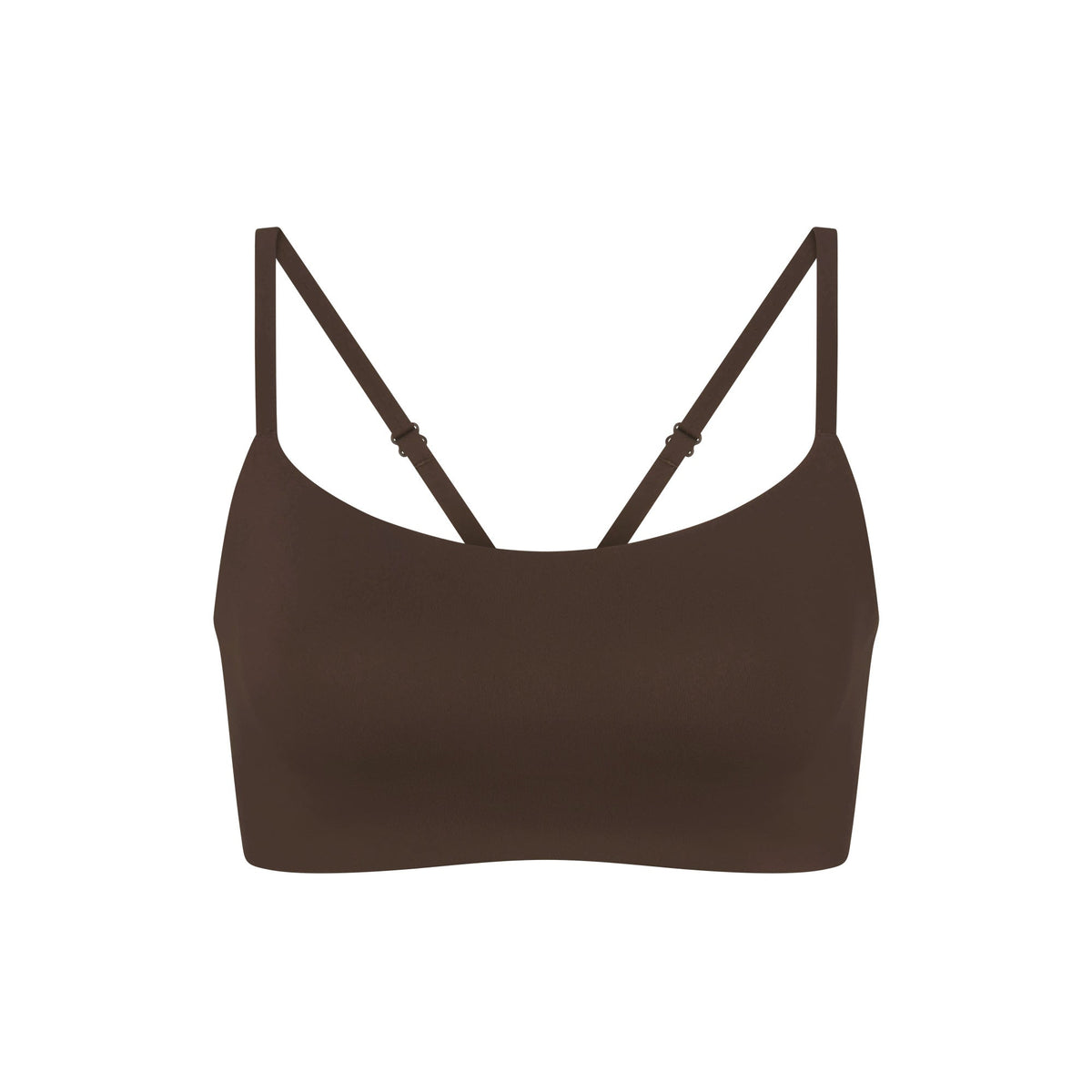 NikeSKIMS MATTE CONTOUR CAMI BRA | DARK SEPIA