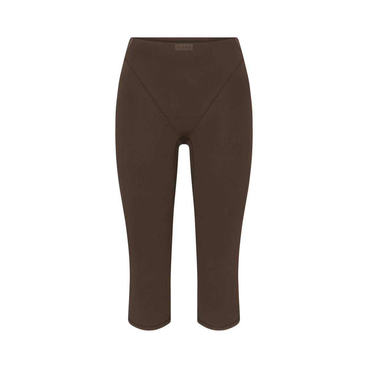 NikeSKIMS MATTE 17" V-LINE CAPRI LEGGING | DARK SEPIA