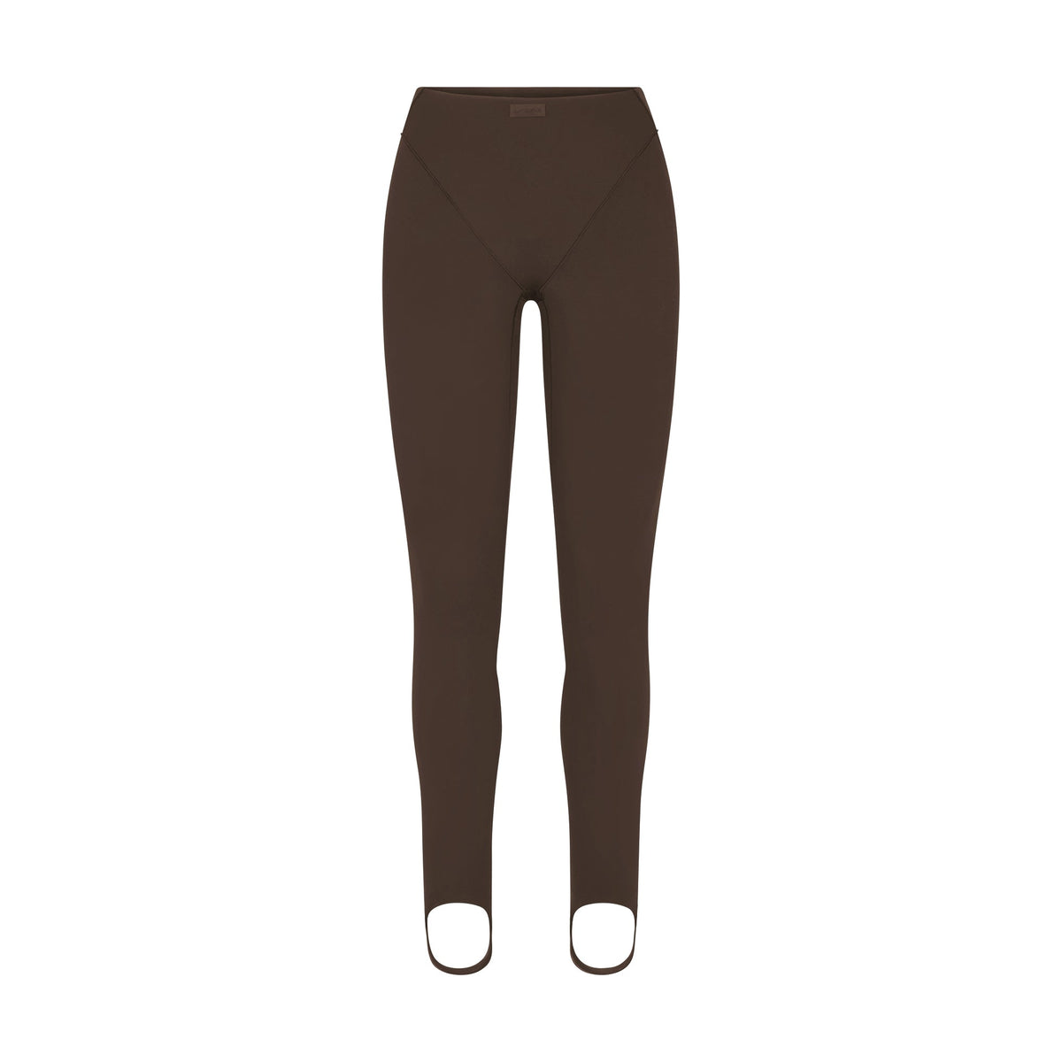 NikeSKIMS MATTE V-LINE STIRRUP LEGGING | DARK SEPIA