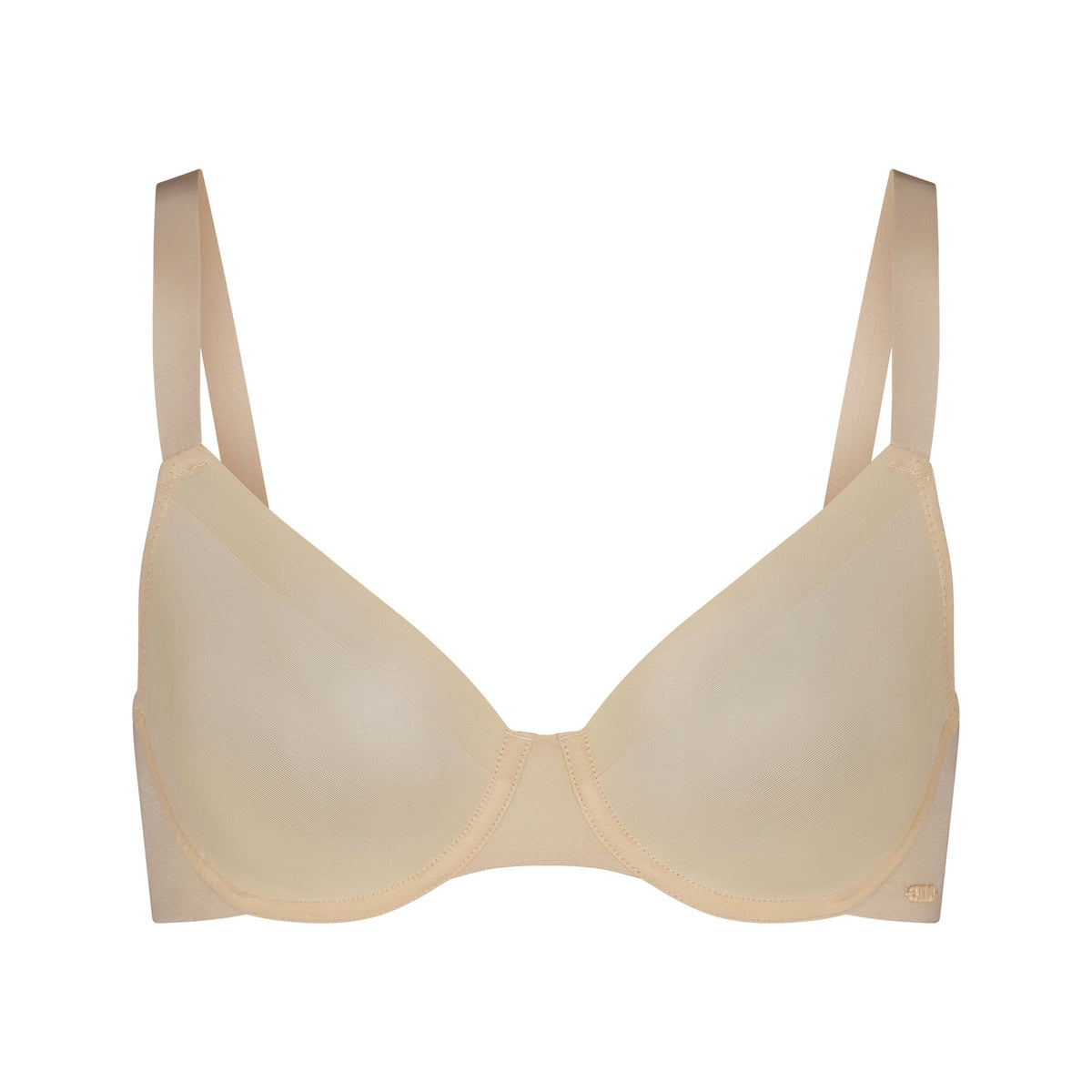 NO SHOW UNLINED DEMI BRA | SAND