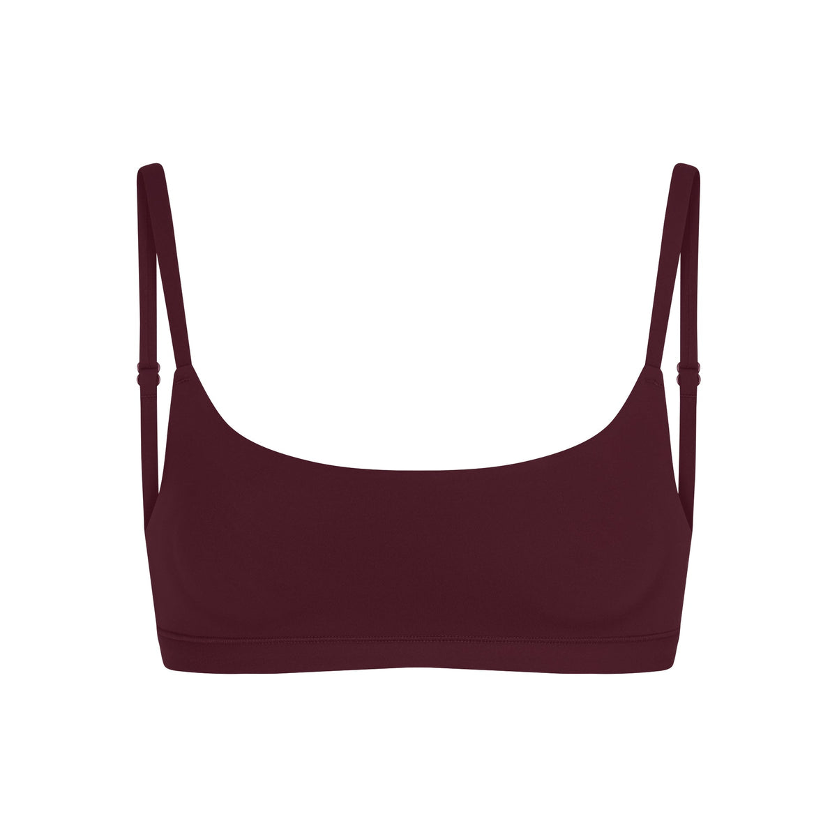 FITS EVERYBODY SCOOP BRALETTE | CURRANT
