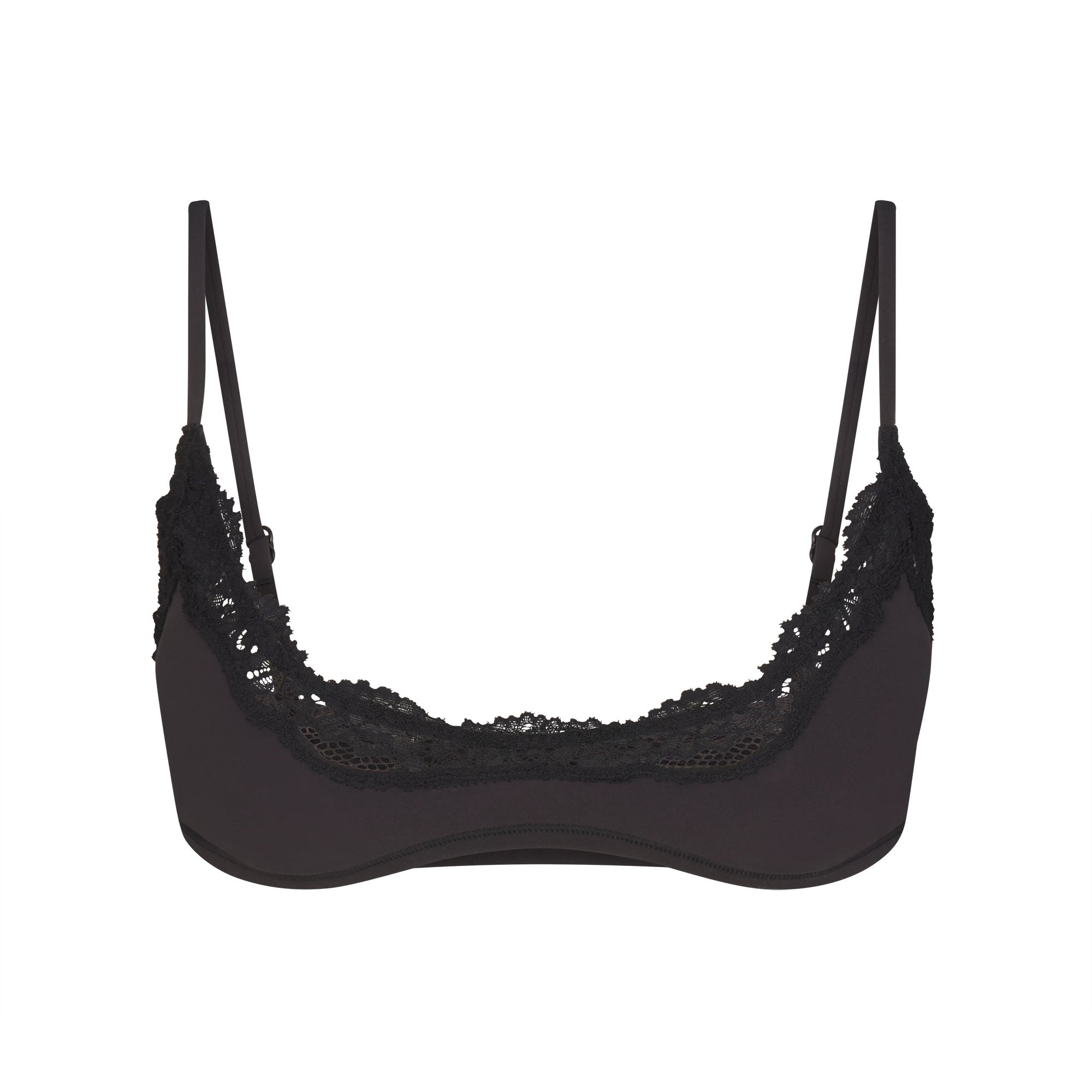 FITS EVERYBODY LACE SCOOP BRALETTE 2-PACK | MINI POLKA DOT AND ONYX